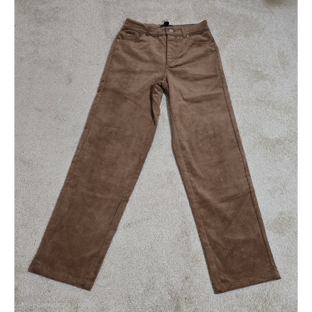 Universal Standard Cassidy High-Rise Corduroy Pants Women Brown Size 0